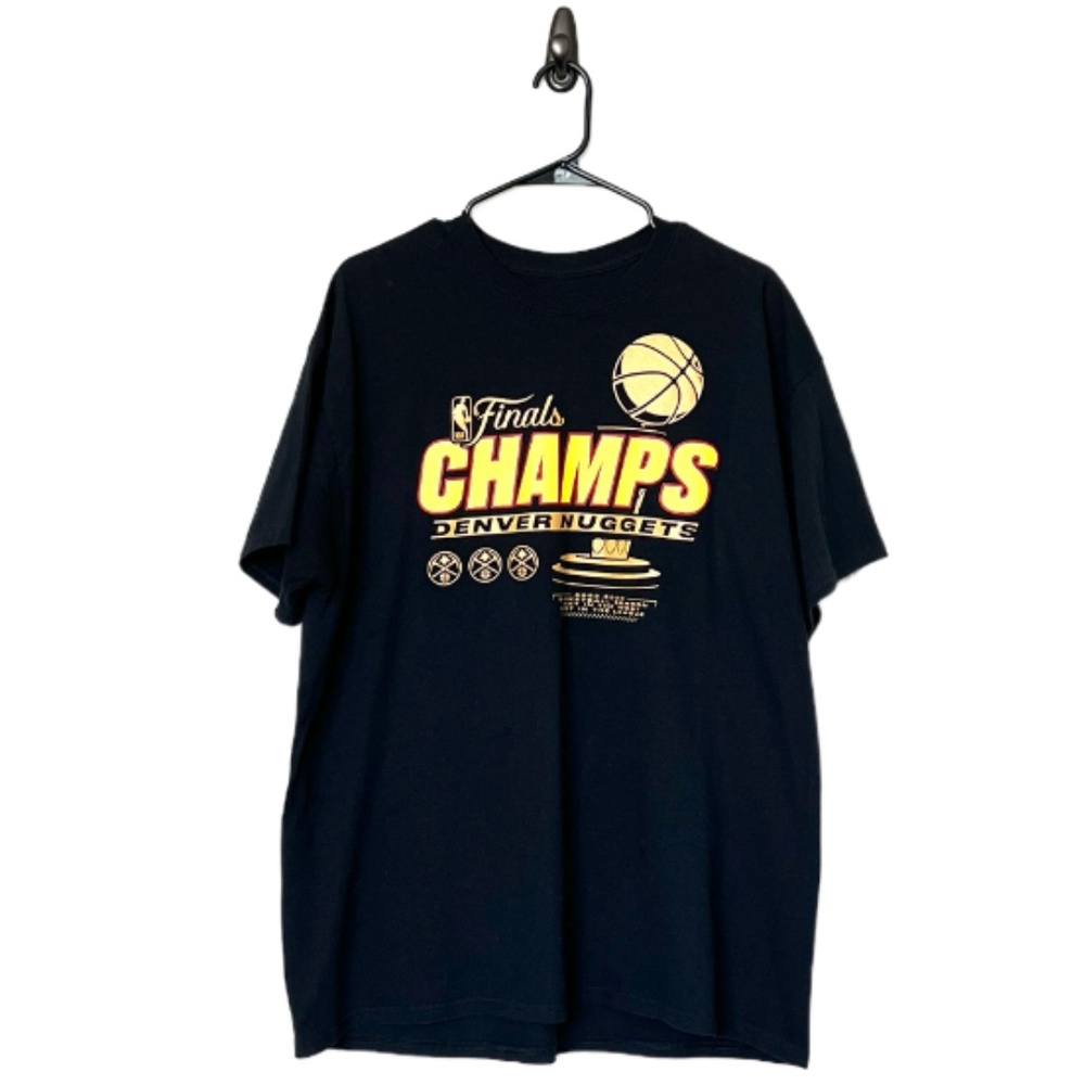 Denver Nuggets 2022-23 Finals Champs Back T Shirt Size XL